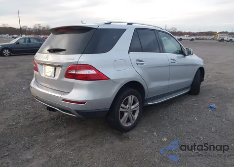 2013 Mercedes-Benz Ml 350 4Matic из США, поврежденный, VIN 4JGDA5HB3DA129377